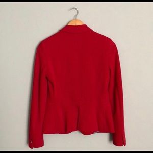 Zara Basic Red Blazer, Small